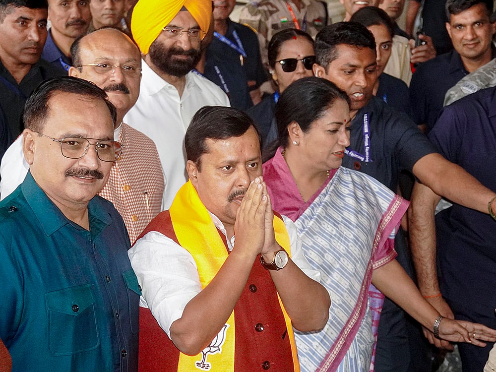 Nitin Nabin in Delhi