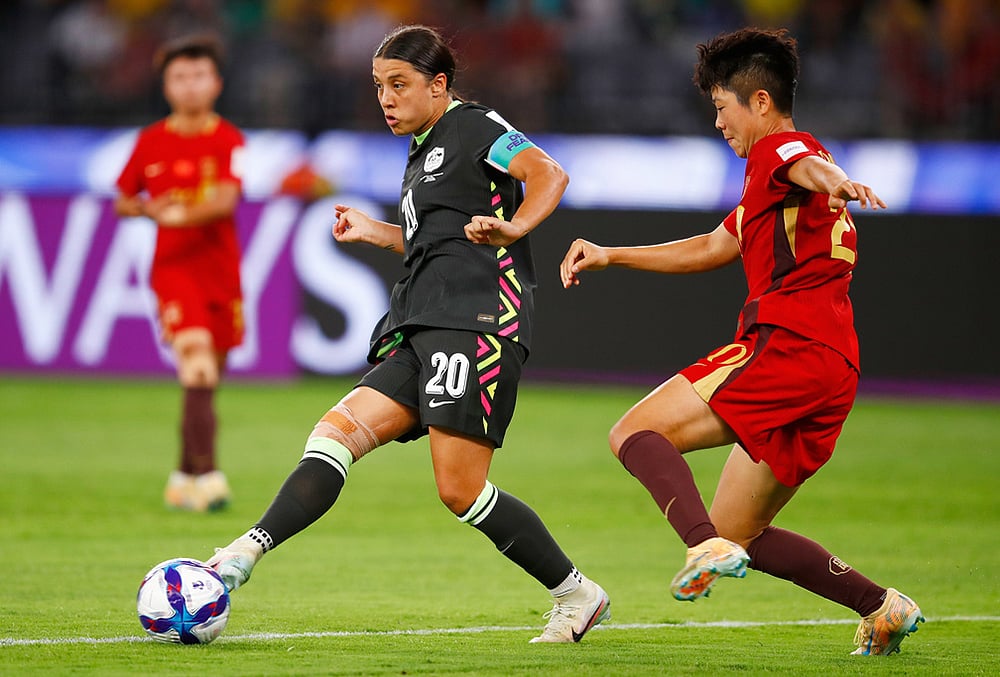China Vs Australia Semi-Final AFC Womens Asia Cup soccer-Sam Kerr