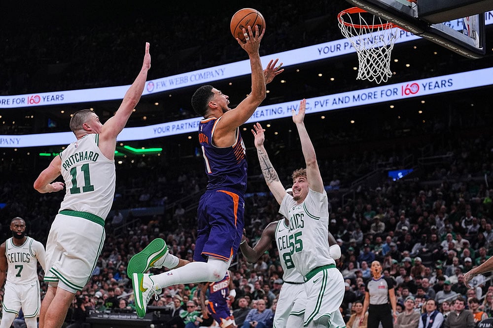 NBA Basketball: Phoenix Suns vs Boston Celtics