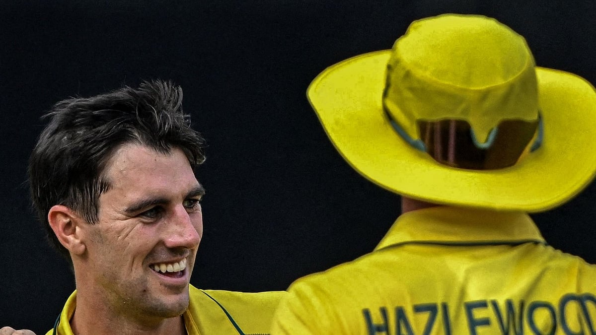 Pat Cummins and Josh Hazlewood. - X/CricketAus