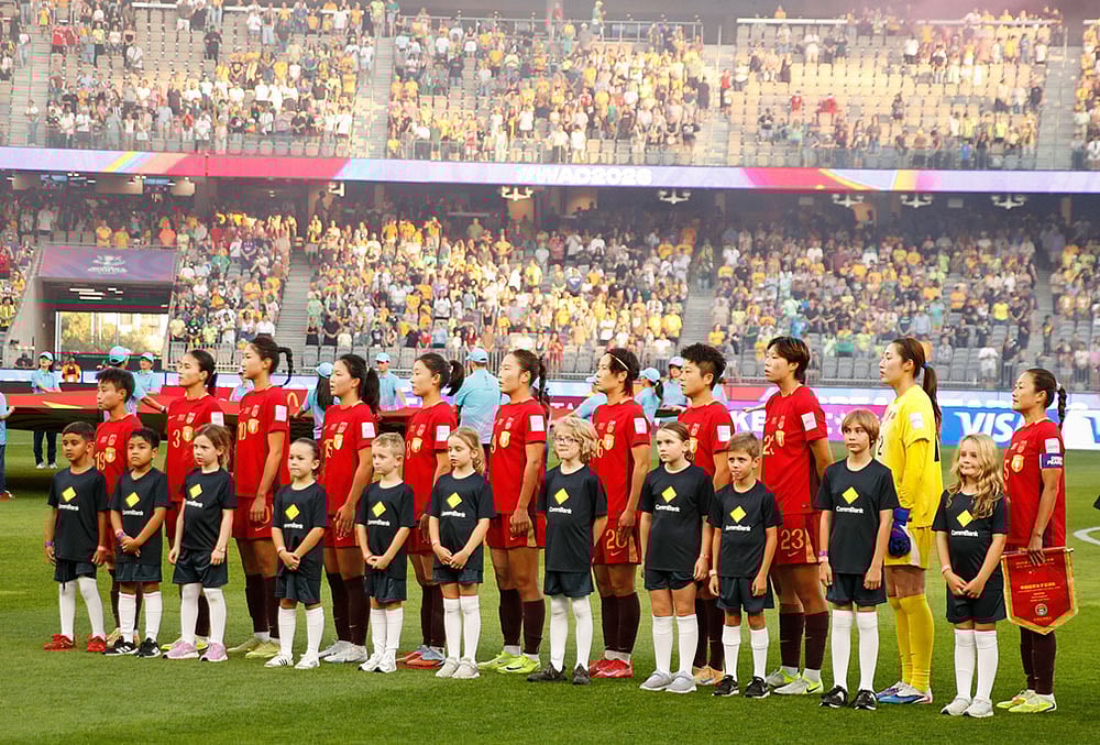 China Vs Australia Semi-Final AFC Womens Asia Cup soccer-