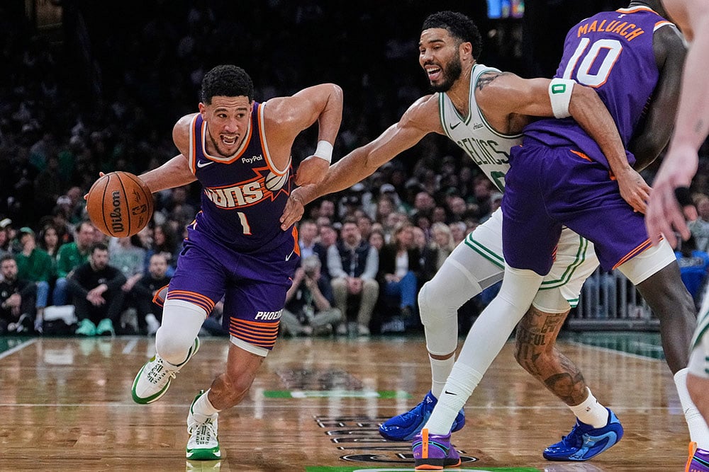 NBA: Phoenix Suns vs Boston Celtics