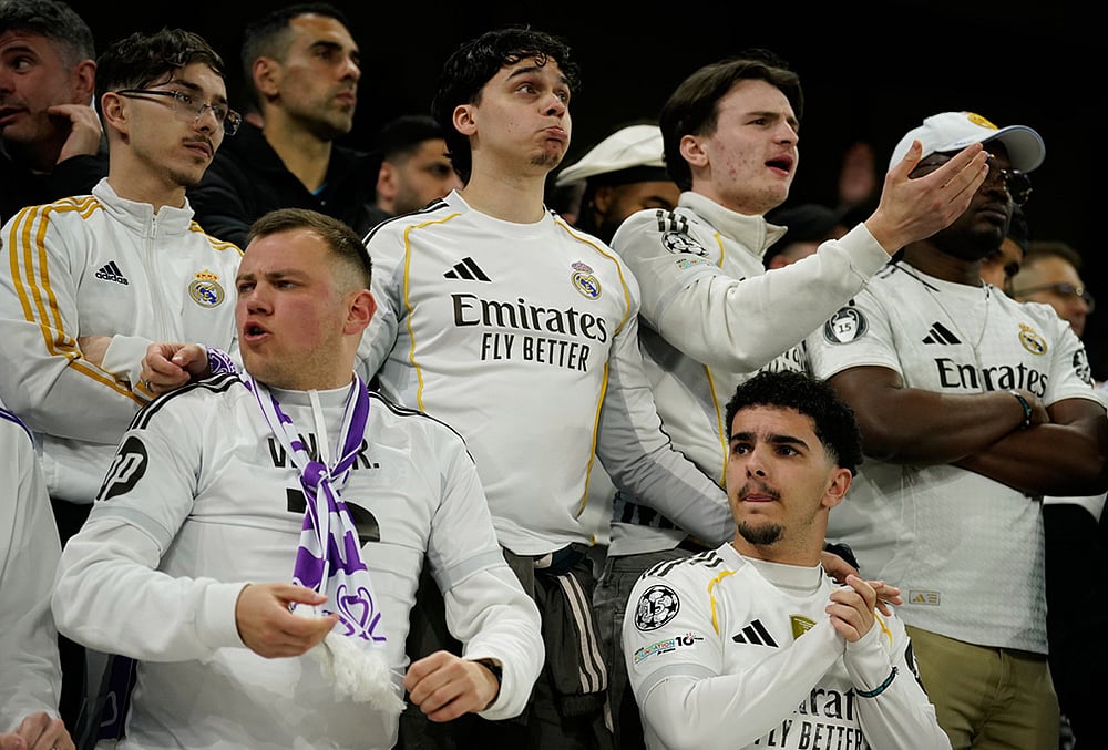 Manchester City vs Real Madrid Champions League soccer-