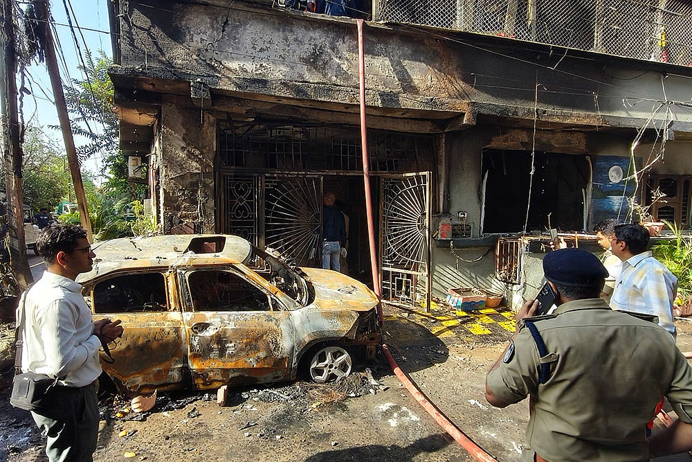 Seven killed in fire at house in Indore