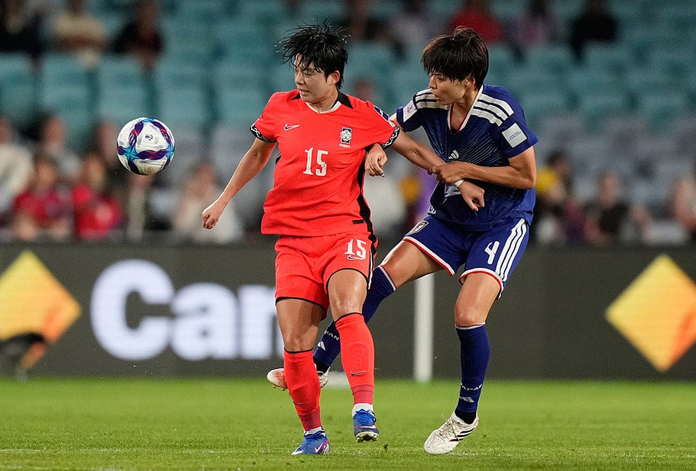 South Korea Vs Japan AFC Womens Asian Cup Semi-Final match-Saki Kumagai