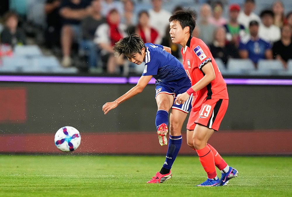 South Korea Vs Japan AFC Womens Asian Cup Semi-Final match-Noh Jin-young 