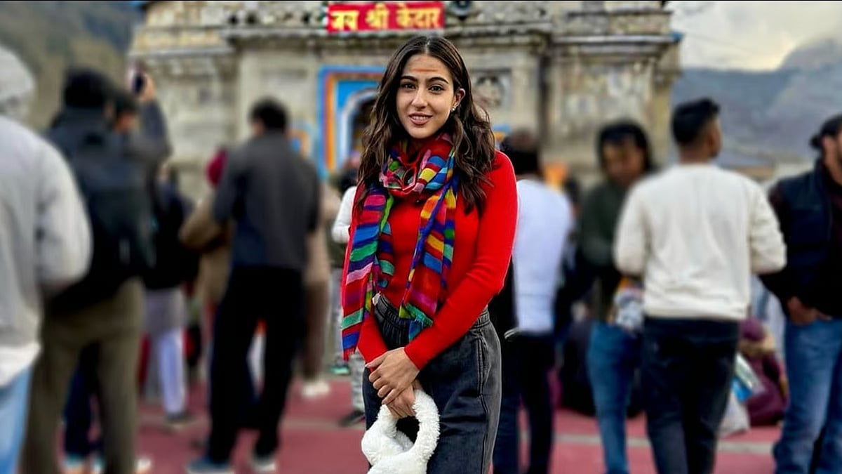 Sara Ali Khan At The Kedarnath Temple 
 - Instagram