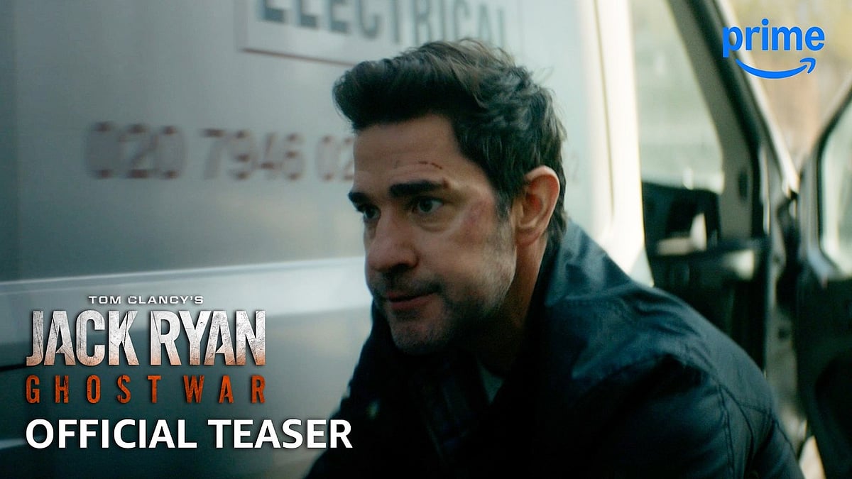 John Krasinski in Jack Ryan: Ghost War teaser - YouTube/Prime Video
