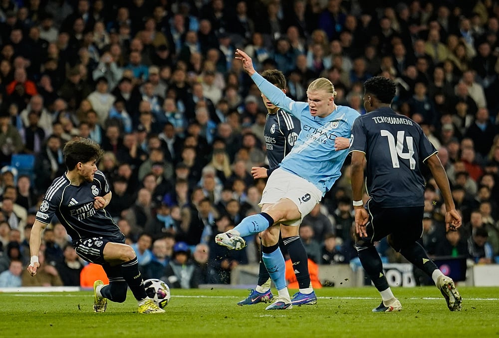 Manchester City vs Real Madrid Champions League soccer-Fran Garcia