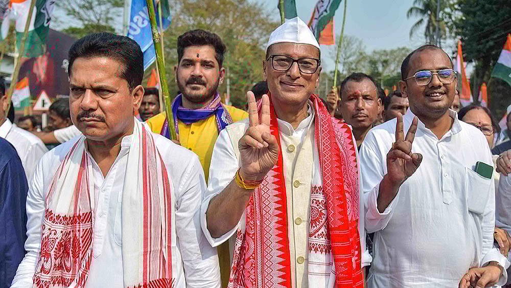 Assam Congress MP Pradyut Bordoloi Joins BJP Ahead Of Polls  - Photo: PTI | Representative