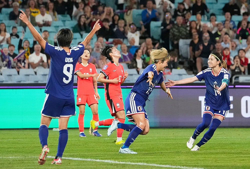 South Korea Vs Japan AFC Womens Asian Cup Semi-Final match-Maika Hamano