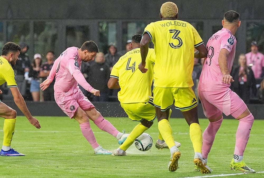 Concacaf Nashville SC vs Inter Miami Soccer-Lionel Messi 