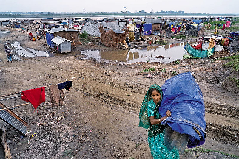 Like Jamiroon (top) many Muslim families have been evicted from their homes