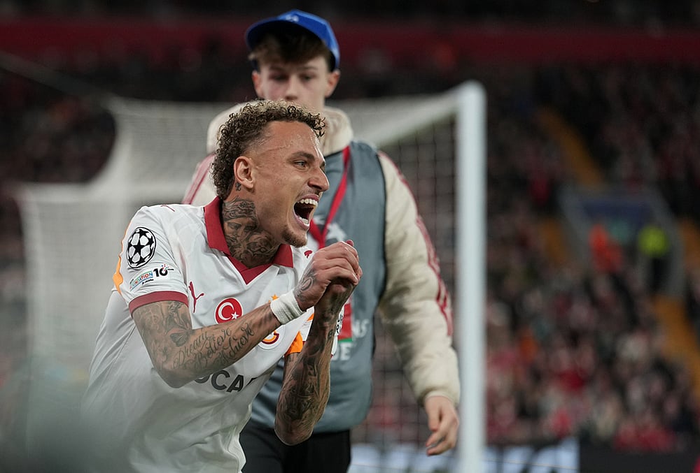 Liverpool vs Galatasaray Champions League Soccer-Noa Lang