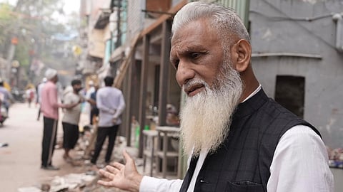 Anwar Ahmad says he was given barely minutes’ notice before his shop was demolished on charges of encroachment.