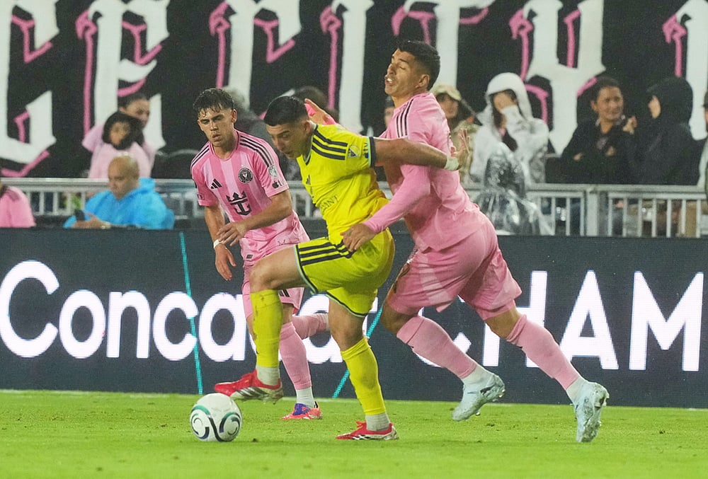 Concacaf Nashville SC vs Inter Miami Soccer-Cristian Espinoza