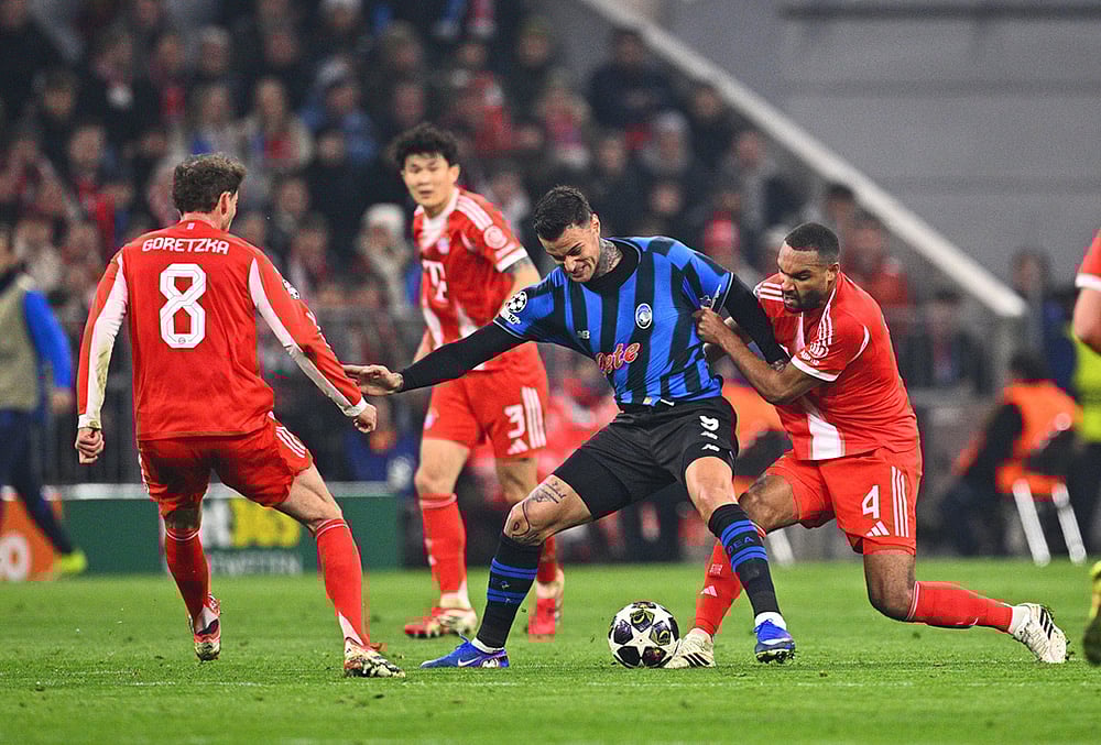 Bayern Munich Vs Atalanta Champions League Soccer-Jonathan Tah