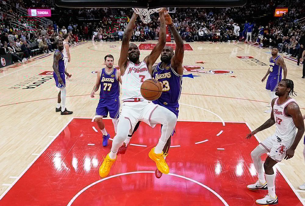 Houston Rockets Vs Los Angeles Lakers NBA basketball- Kevin Durant