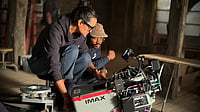 Warner Bros. : Ryan Coogler and Autumn Durald Arkapaw on the set of Sinners