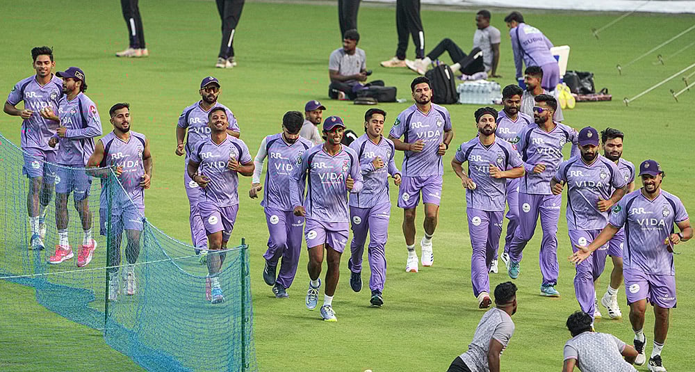 IPL 2026 KKR Training at Eden Gardens-