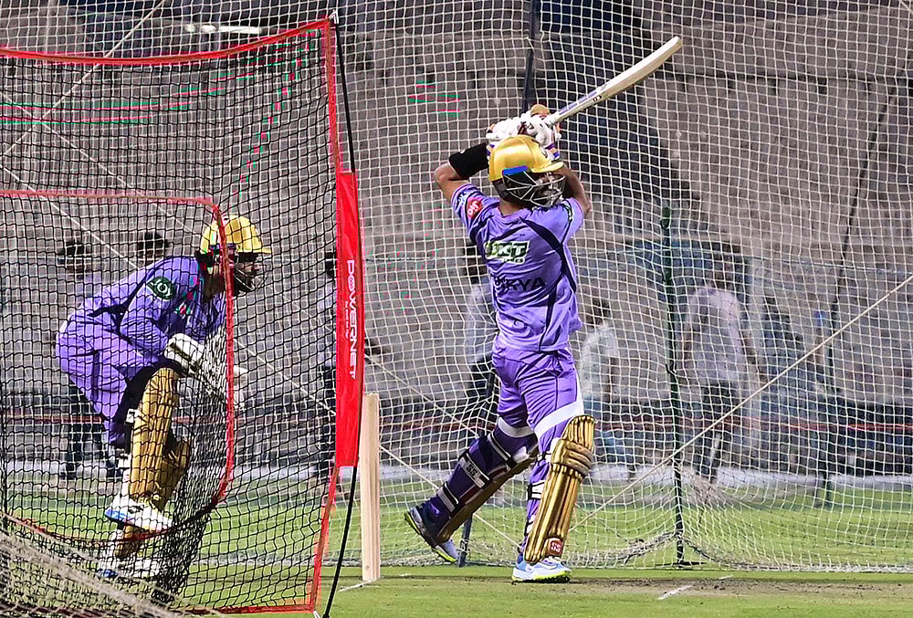 IPL 2026 KKR Training at Eden Gardens-Ajinkya Rahane