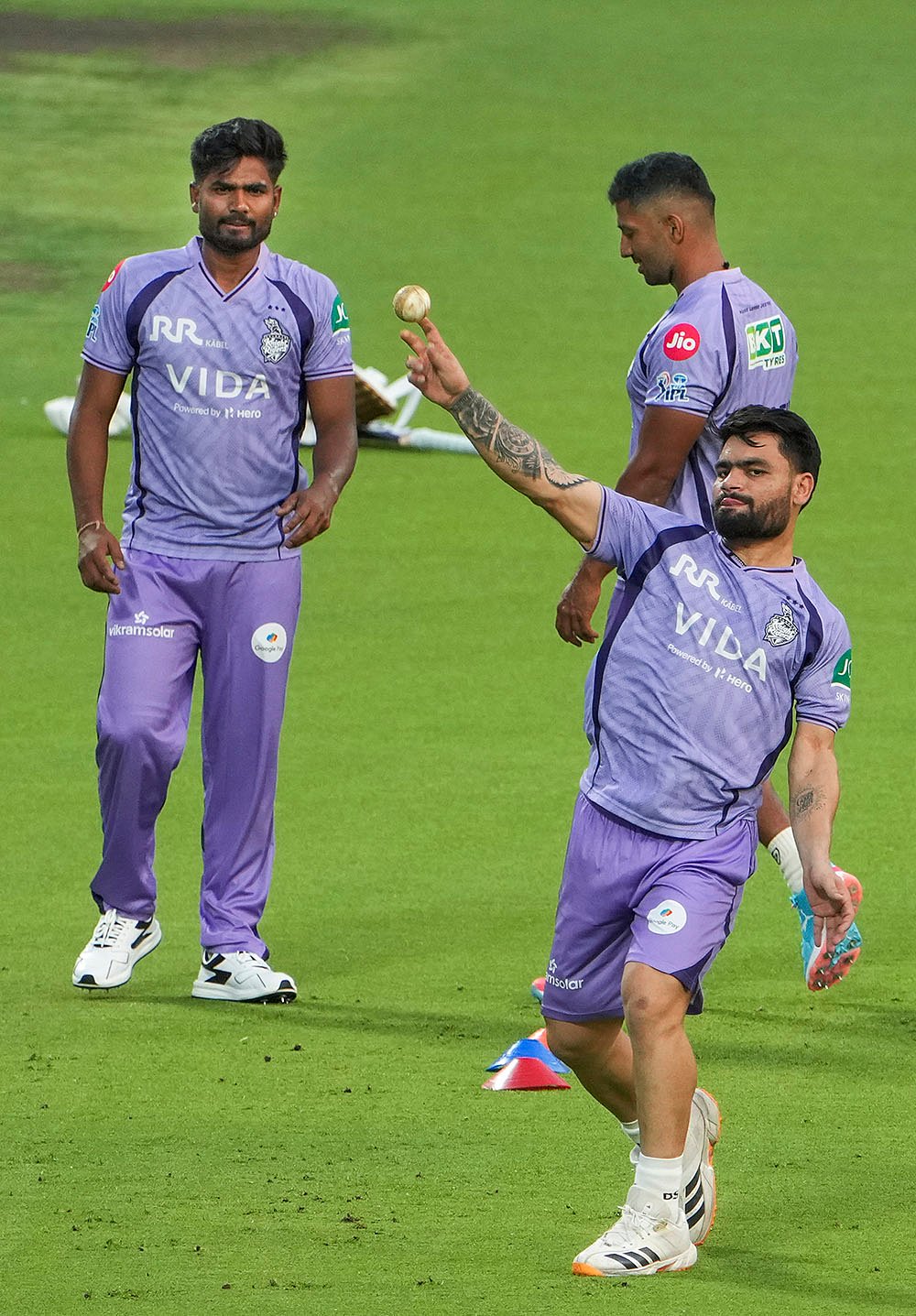 IPL 2026 KKR Training at Eden Gardens-Rinku Singh