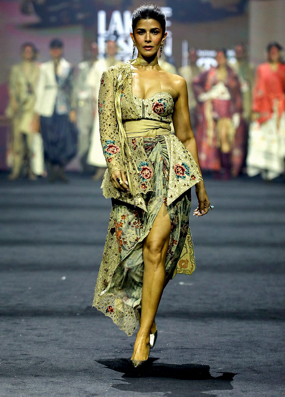 Nimrat Kaur -Lakme Fashion Week in Mumbai