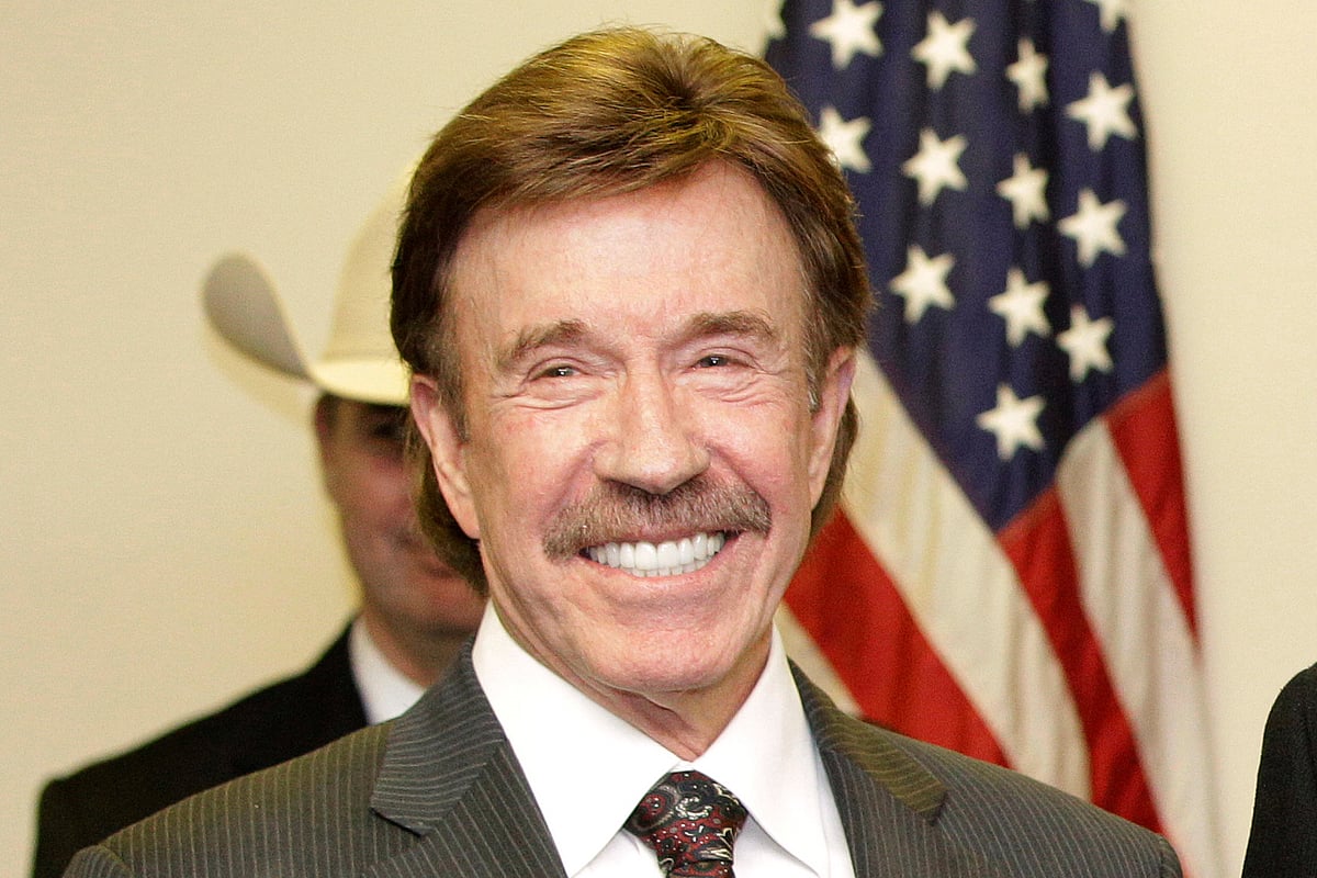 Chuck Norris appears at a ceremony in Garland, Texas on Dec. 2, 2010. - | Photo: AP/Tony Gutierrez