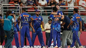 | Photo: AP : IPL 2025 Eliminator: Mumbai Indians vs Gujarat Titans
