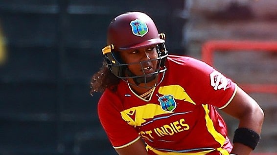 Hayley Matthews in action for West Indies Women.  - windiescricket/X