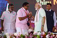 Assembly Elections 2026: In Puducherry, BJP, Regional Parties Ride Piggyback On Allies PM Modi attends a public rally in Puducherry. Union Minister Mansukh Mandaviya is also present