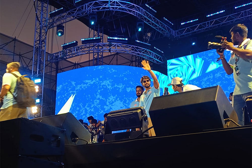 Mumbai Indians batter Tilka Varma  