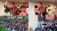 Salman Khan And Family Greet Fans On Eid; Salim Khan Joins After Hospital Discharge Instagram/Salman Khan : Salman Khan and family greet fans on Eid