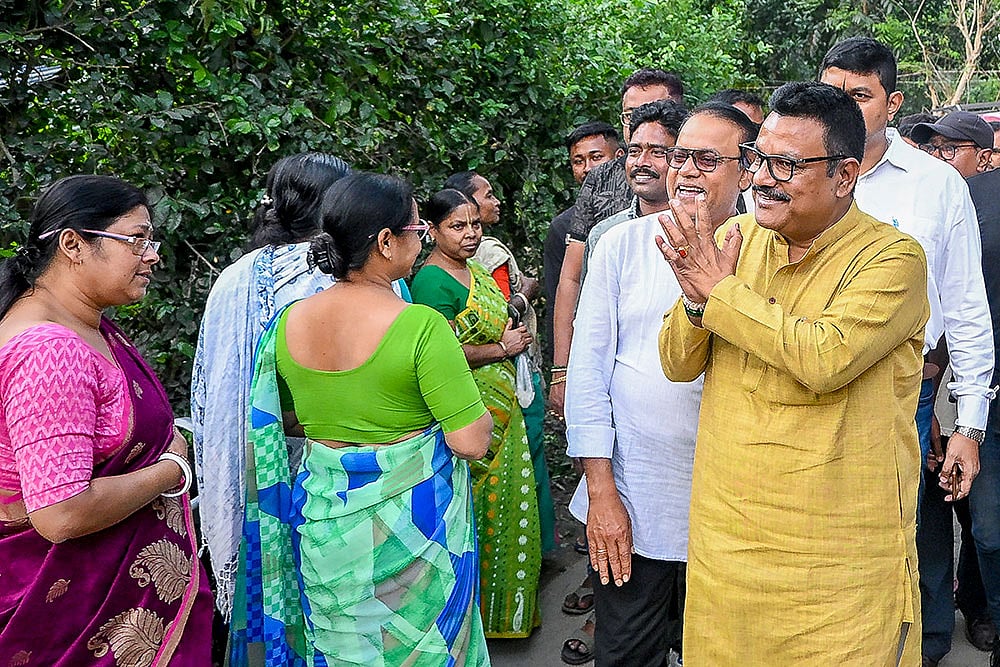 WB polls: Tapas Ghosh campaigns