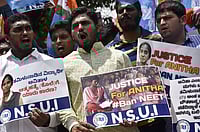 To NEET Or Not To NEET Is Not The Question IMAGO / Hindustan Times : NSUI activists staging a demonstration in demand of justice for Anitha and ban of NEET on September 4, 2017 in Bengaluru, India. A few days back Anitha a 17yr old girl from Tamil Nadu committed suicide after she failed to get admission in a Medical College. The Apex Court ordered last month that admissions in Tamil Nadu would be based not on Class 12 marks but on NEET, the national common entrance exam, which Anitha could not crack.