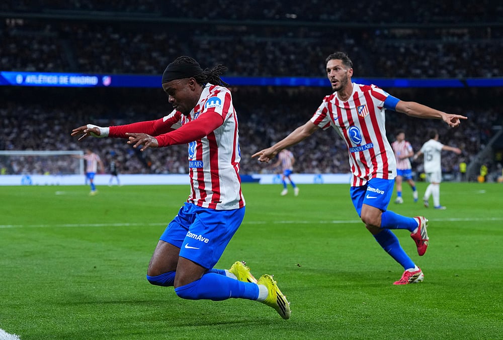 Real Madrid vs Atletico Madrid La Liga soccer-Ademola Lookman