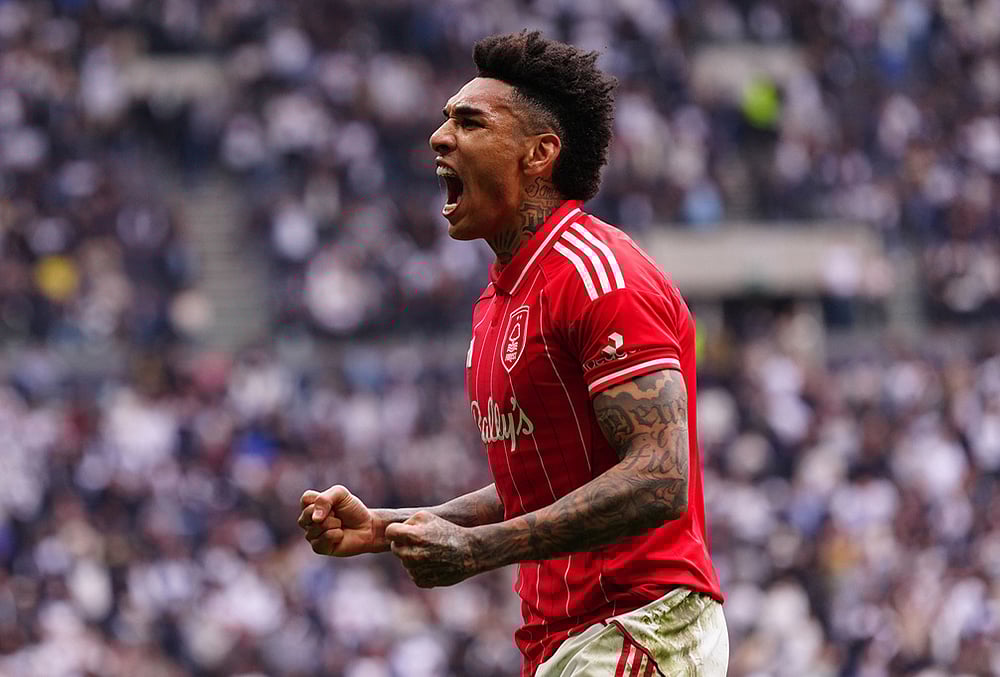 Tottenham Hotspur Vs Nottingham Forest Premier League soccer-Igor Jesus