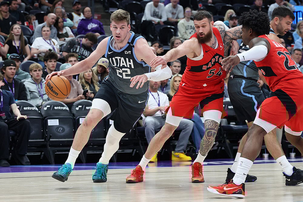 Basketball: Toronto Raptors vs Utah Jazz
