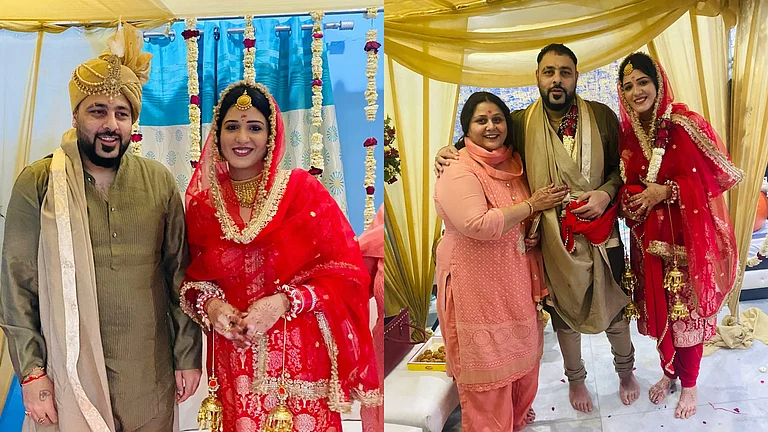 Badshah gets married to Isha Rikhi - Poonam Rikhi/Instagram