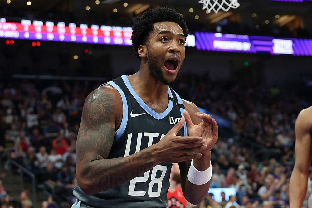 NBA Basketball: Utah Jazz vs Toronto Raptors