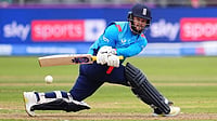 IPL 2026: Ben Duckett Withdraws From Delhi Capitals, Ban Risk Looms | Photo: Adam Davy/PA via AP : England vs Australia 5th ODI: England's Ben Duckett in action