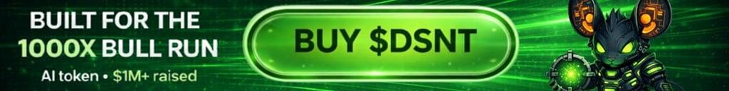 DeepSnitch $DSNT AI token bull run buy banner