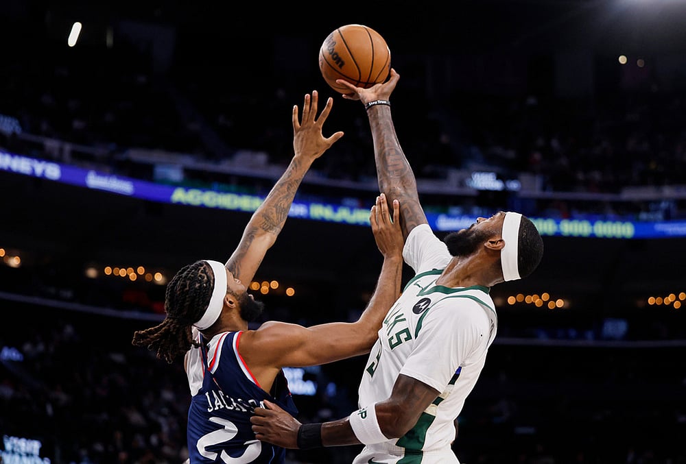 LA Clippers Vs Milwaukee Bucks NBA basketball-Bobby Portis
