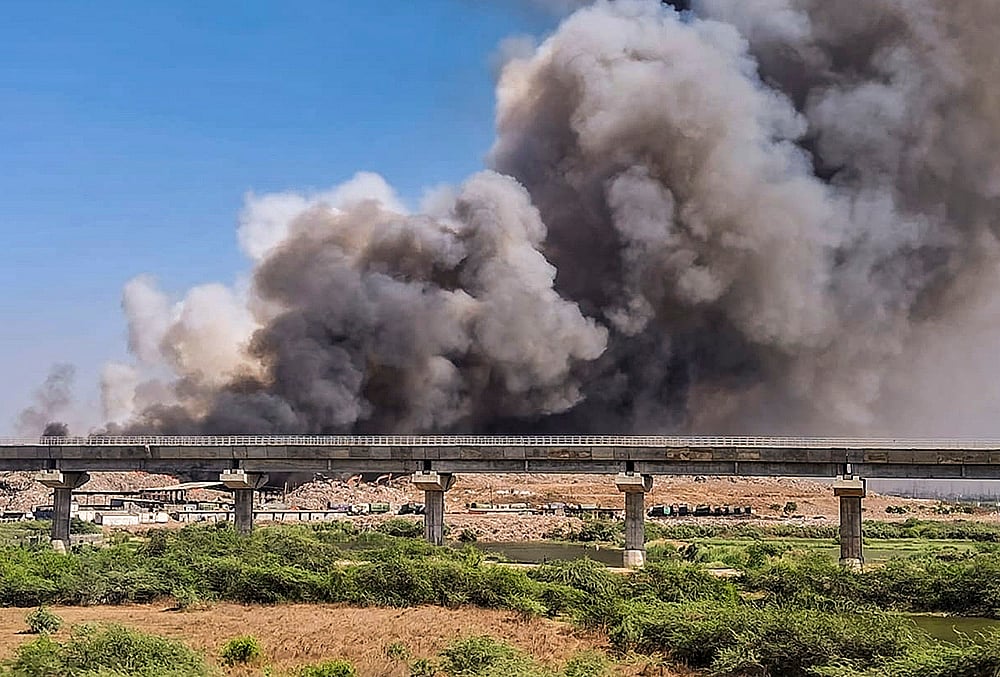 Fire incident in Surat