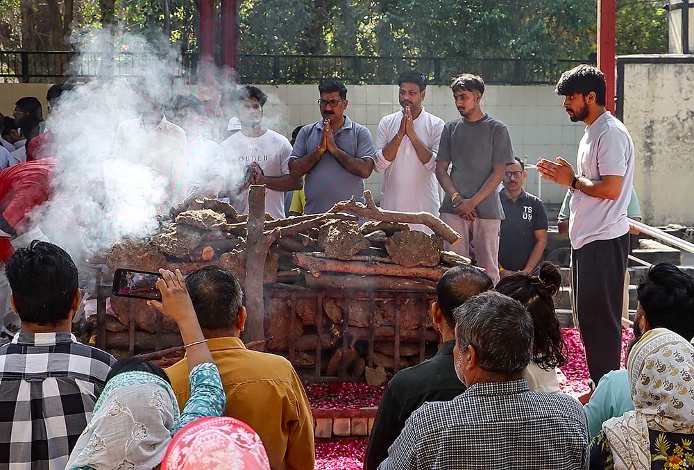 Harish Ranas last rites