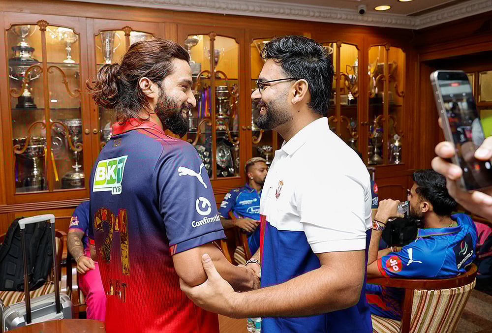 ipl captains photoshoot 2026-Rajat Patidar, Rishabh Pant