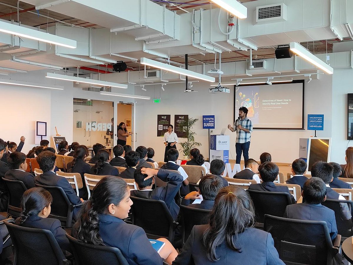Manchester Global School, Hyderabad, Students participating in leadership and innovation activities - null