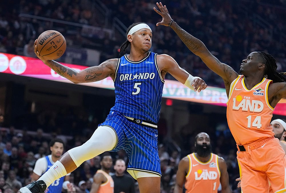 Cleveland Cavaliers Vs Orlando Magic NBA basketball-Paolo Banchero