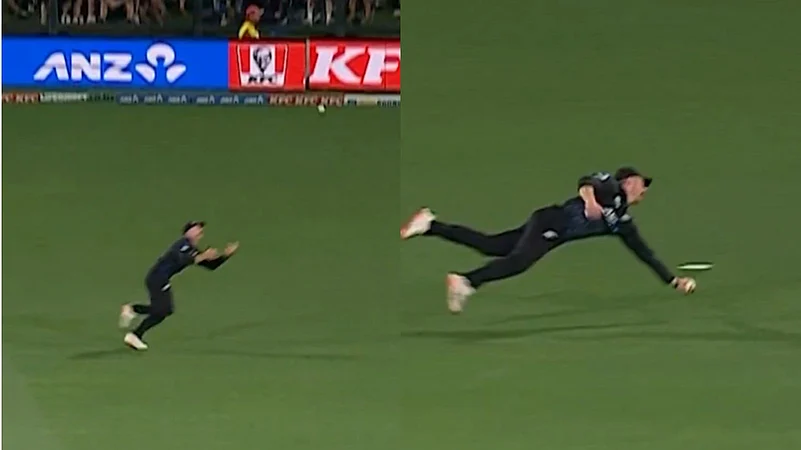 Nick Kelly Pulls Off Brilliant One-Handed Catch In Christchurch Decider - Video