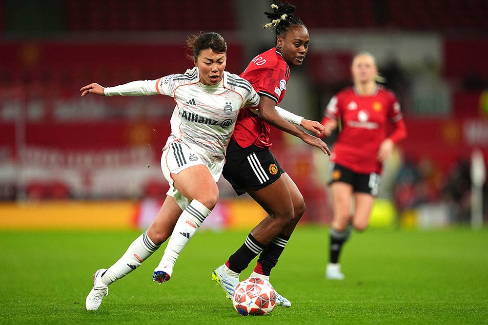 UEFA Womens Champions League: Bayern Munich vs Manchester United